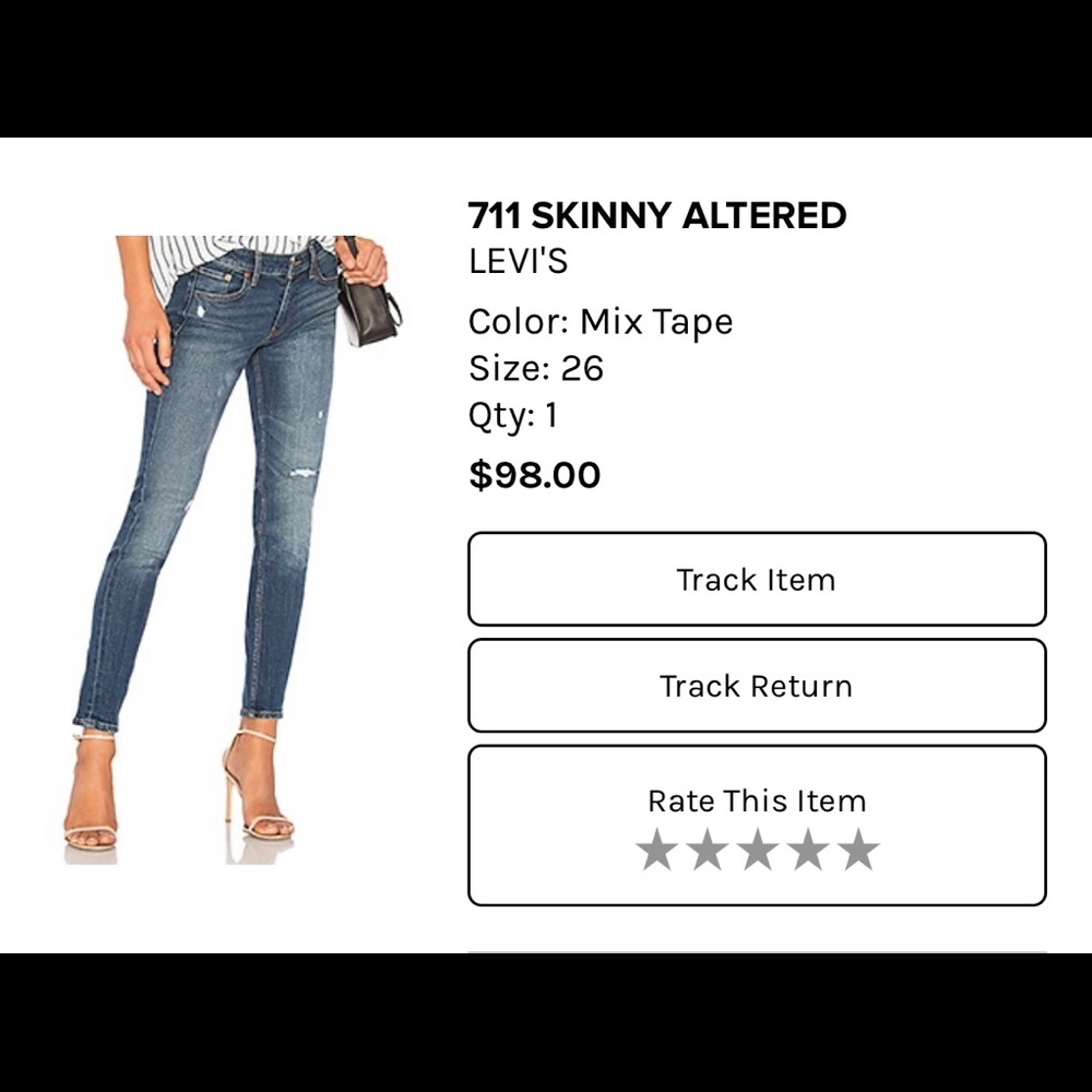Levi’s, size 26